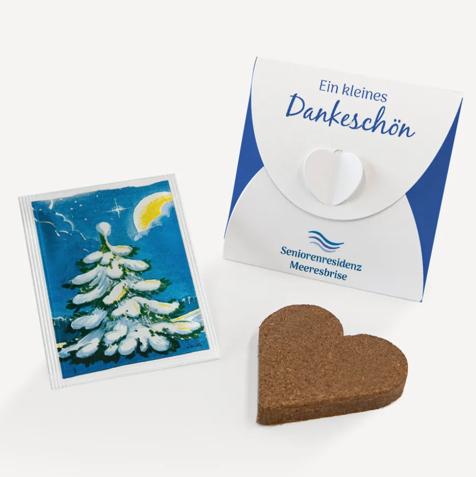 Anzuchtset Herz "Wave"
