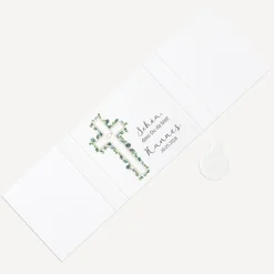 Banderole Mini Schokolade "Eukalyptus Kreuz"