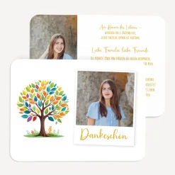 Danksagung Konfirmation runde Ecken 