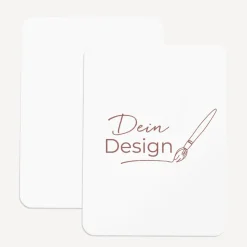Danksagung runde Ecken mit eigenem Design