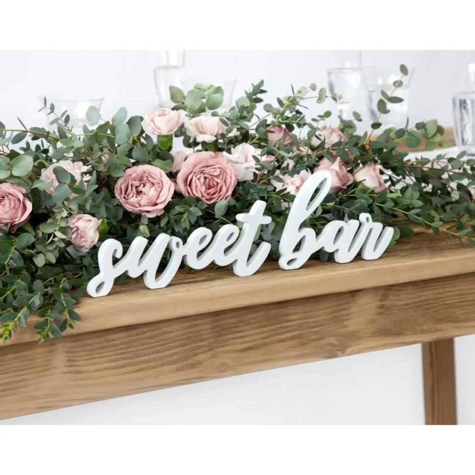 Deko Buchstaben "sweet bar"