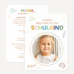 Einladung Einschulung "Schulkind"