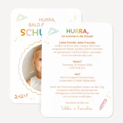 Einladung Einschulung 