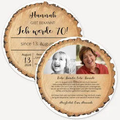 Einladung 70. Geburtstag