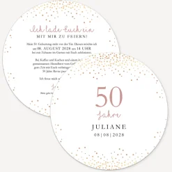 Einladung 50. Geburtstag