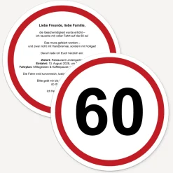 Einladung 60. Geburtstag