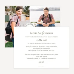 Einladung Konfirmation