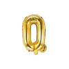 Folienballon Buchstabe "Q" gold 35 cm
