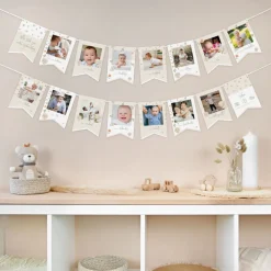 Fotogirlande Baby Meilensteine 