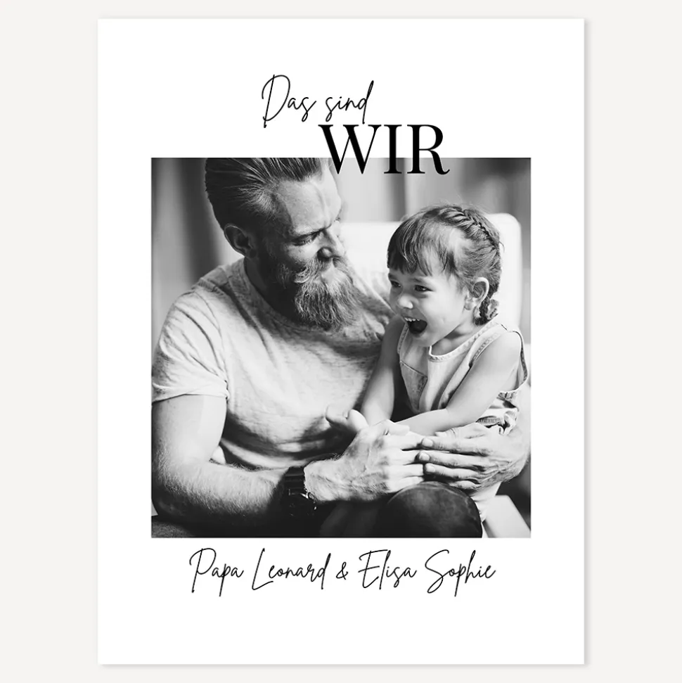 Fotoposter "Das sind Wir" als Download oder Druck