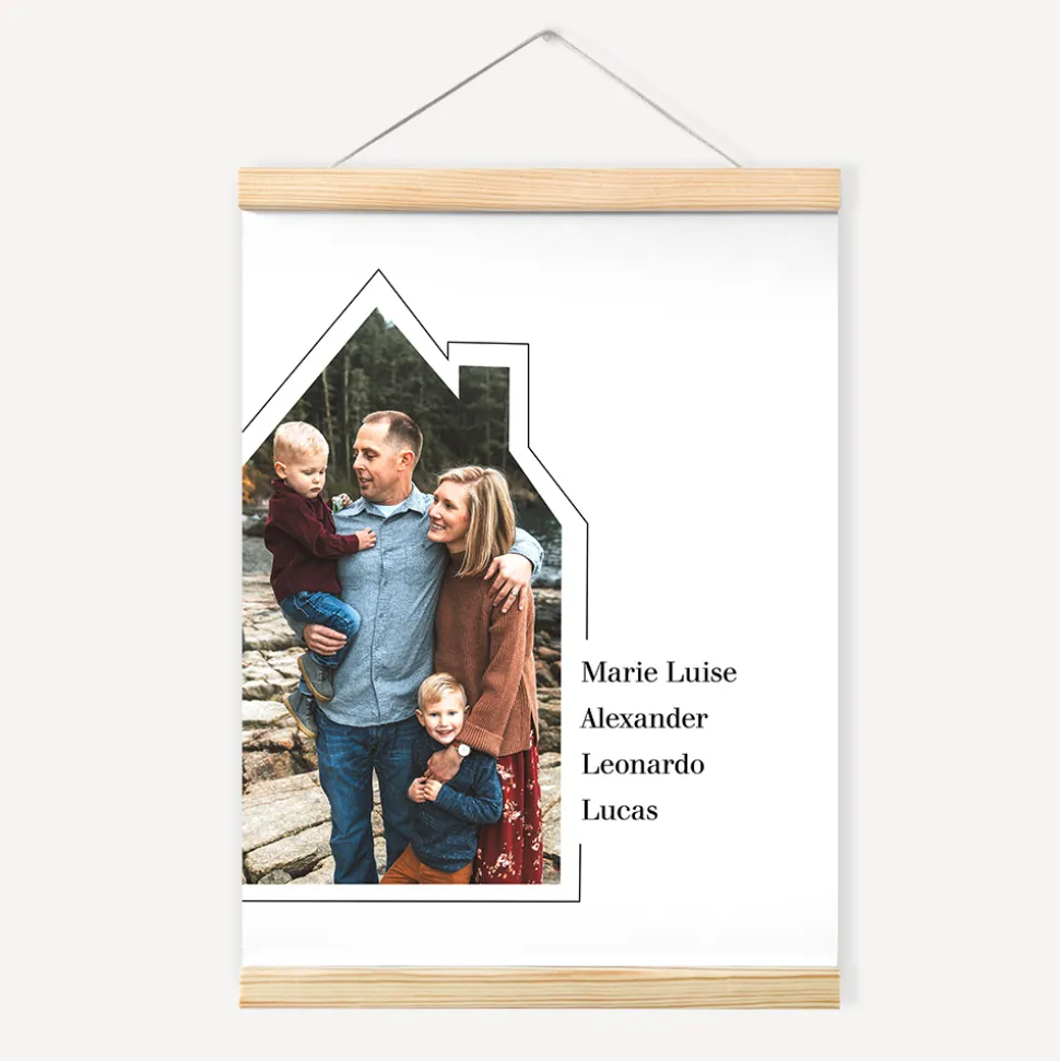 Fotoposter "Haus" als Download oder Druck