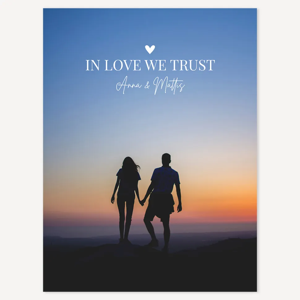Fotoposter "In Love" als Download oder Druck