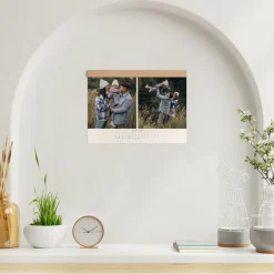 Foto Wandkalender 2026 A4 quer inkl. Holzleiste