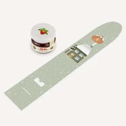 Frühstück Adventskalender mit Honig + Konfitüre inkl. Geschenktäschchen