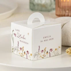 Gastgeschenk Anzuchtset Box