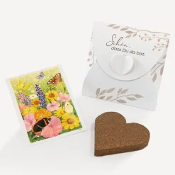 Gastgeschenk Anzuchtset Herz