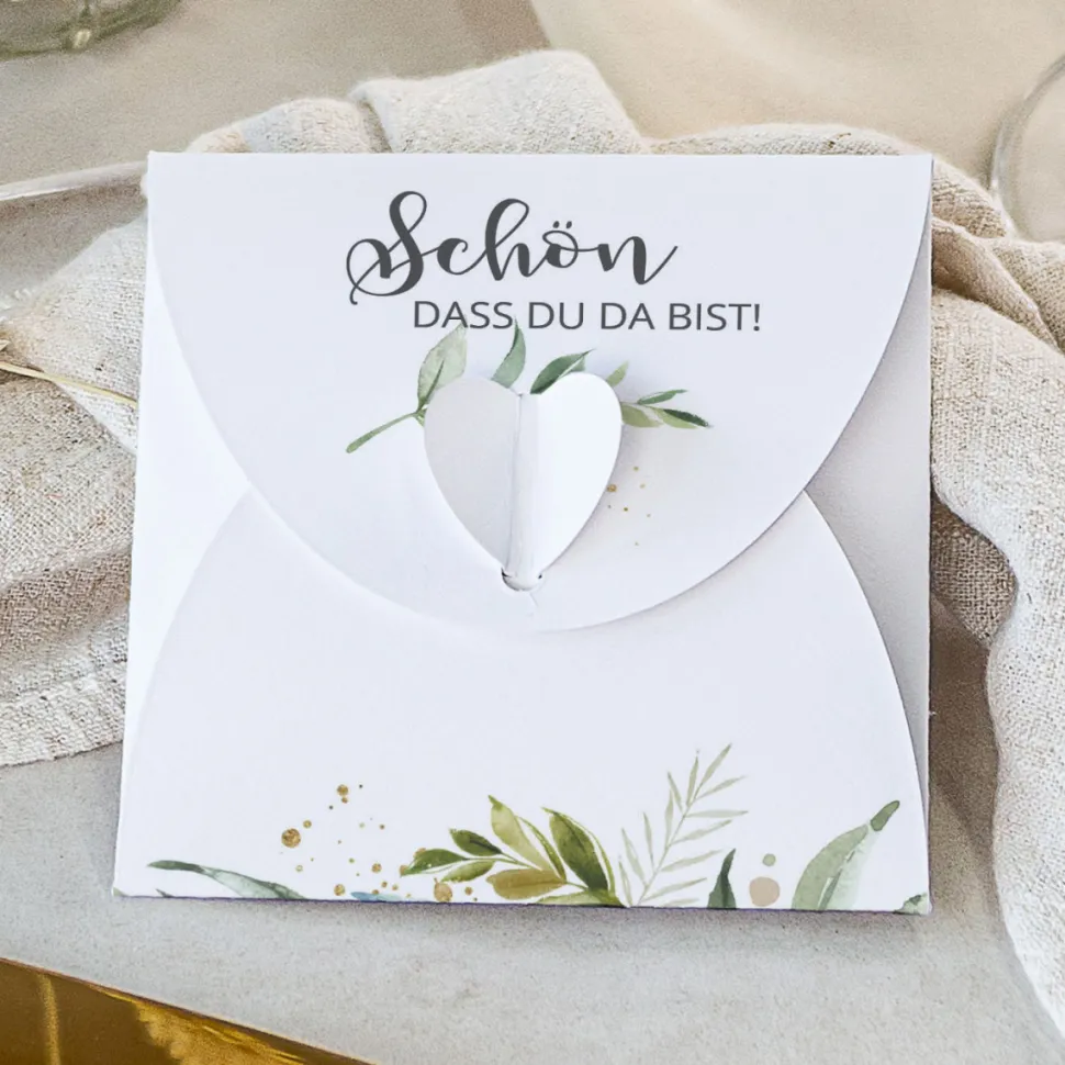 Gastgeschenk Anzuchtset Herz "Green Magic"