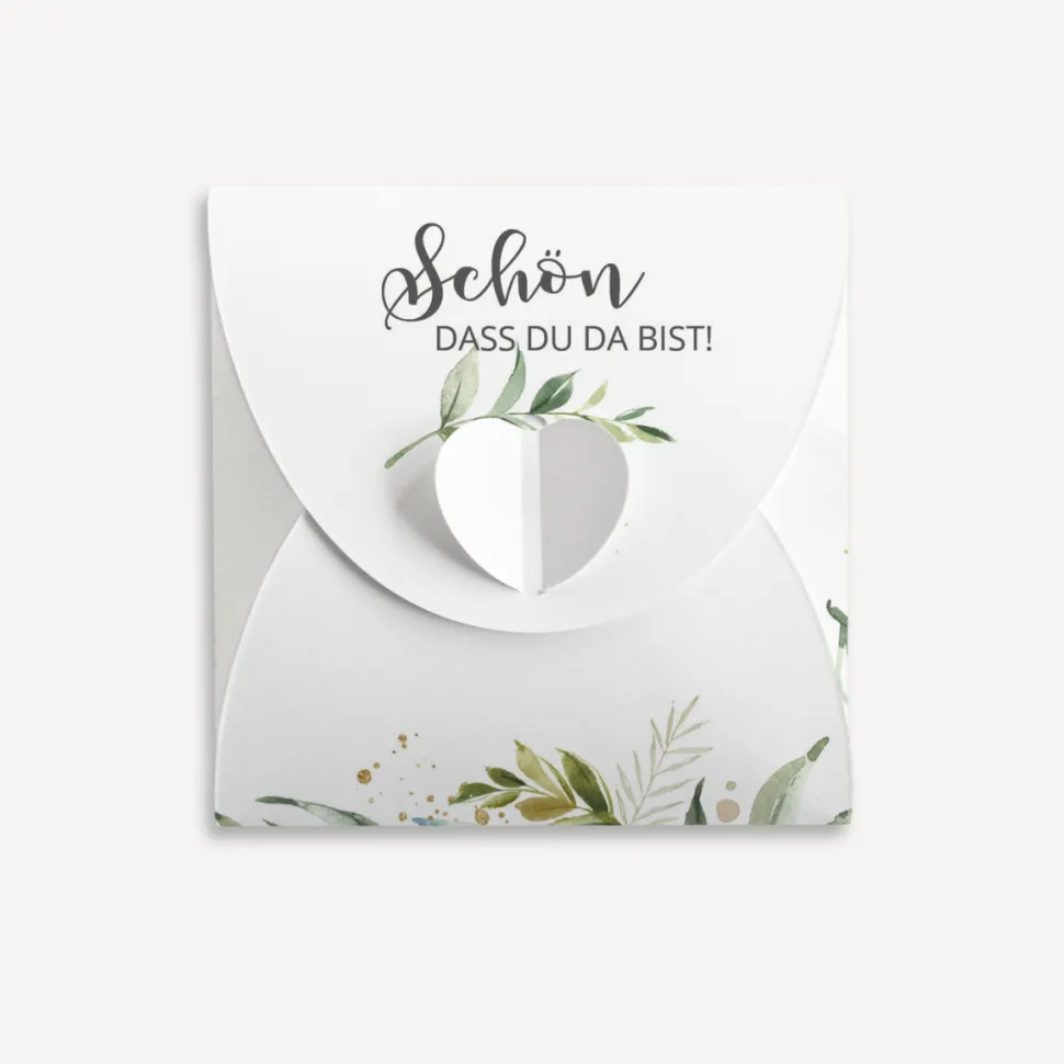 Gastgeschenk Anzuchtset Herz "Green Magic"