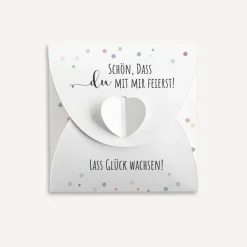 Gastgeschenk Anzuchtset Herz