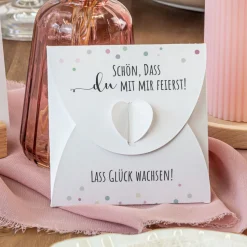 Gastgeschenk Anzuchtset Herz