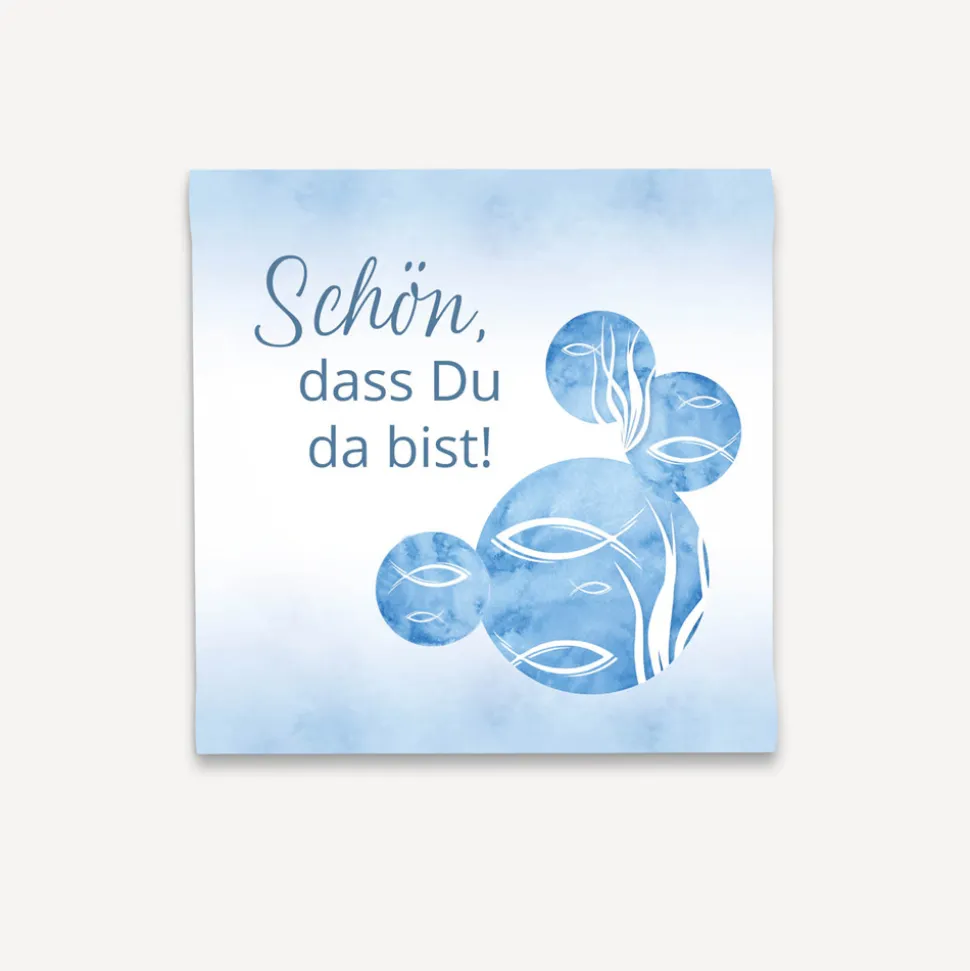 Gastgeschenk Anzuchtset Herz "Fische klassisch"