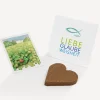Gastgeschenk Anzuchtset Herz Junge "Liebe Glaube Weisheit"