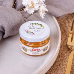 Gastgeschenk Blütenhonig mit Aufkleber 