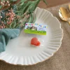 Gastgeschenk Einschulung Tüte transparent mit Etikett "Zuckertüte"