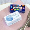 Gastgeschenk Kommunion SMARTIES mini + Banderole Fisch Aquarell