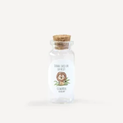 Gastgeschenk Mini Glasröhrchen mit Aufkleber