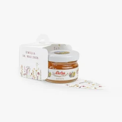 Gastgeschenk Mini Henkelbox "Wildromantische Blüten" optional mit Füllung