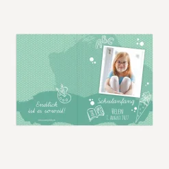 Gastgeschenk Mini Klappkarte