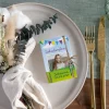 Gastgeschenk Mini Klappkarte "Zuckertüte"