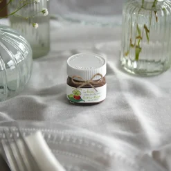 Gastgeschenk Mini Nutella Glas mit Aufkleber