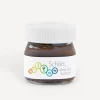 Gastgeschenk Mini Nutella Glas mit Aufkleber "Regenbogen Symbole"