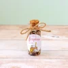 Gastgeschenk Taufe Mini Glasröhrchen + Aufkleber Arche Noah