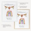 Geldgeschenk "Regenbogen Vintage"