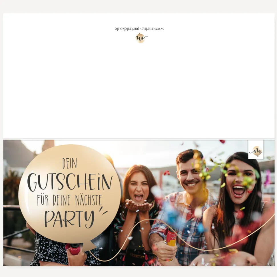 Geschenkgutschein für Meine Partydeko
