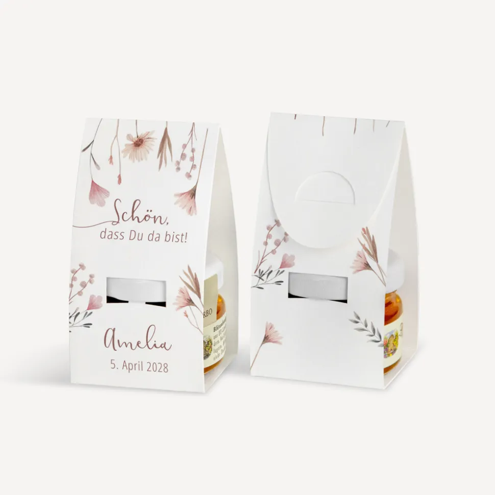 Geschenktäschchen mit Blütenhonig "Wild Flowers"