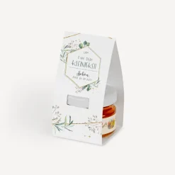 Geschenktäschchen mit Blütenhonig 