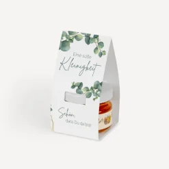 Geschenktäschchen mit Blütenhonig 