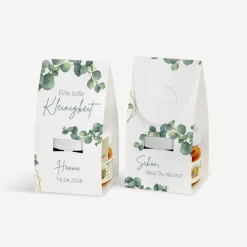 Geschenktäschchen mit Blütenhonig 