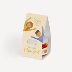 Geschenktäschchen mit Blütenhonig