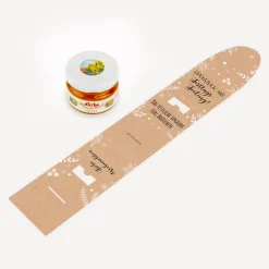 Geschenktäschchen mit Blütenhonig "Frohe Weihnachten"