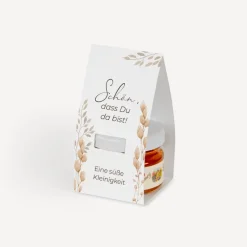 Geschenktäschchen mit Blütenhonig