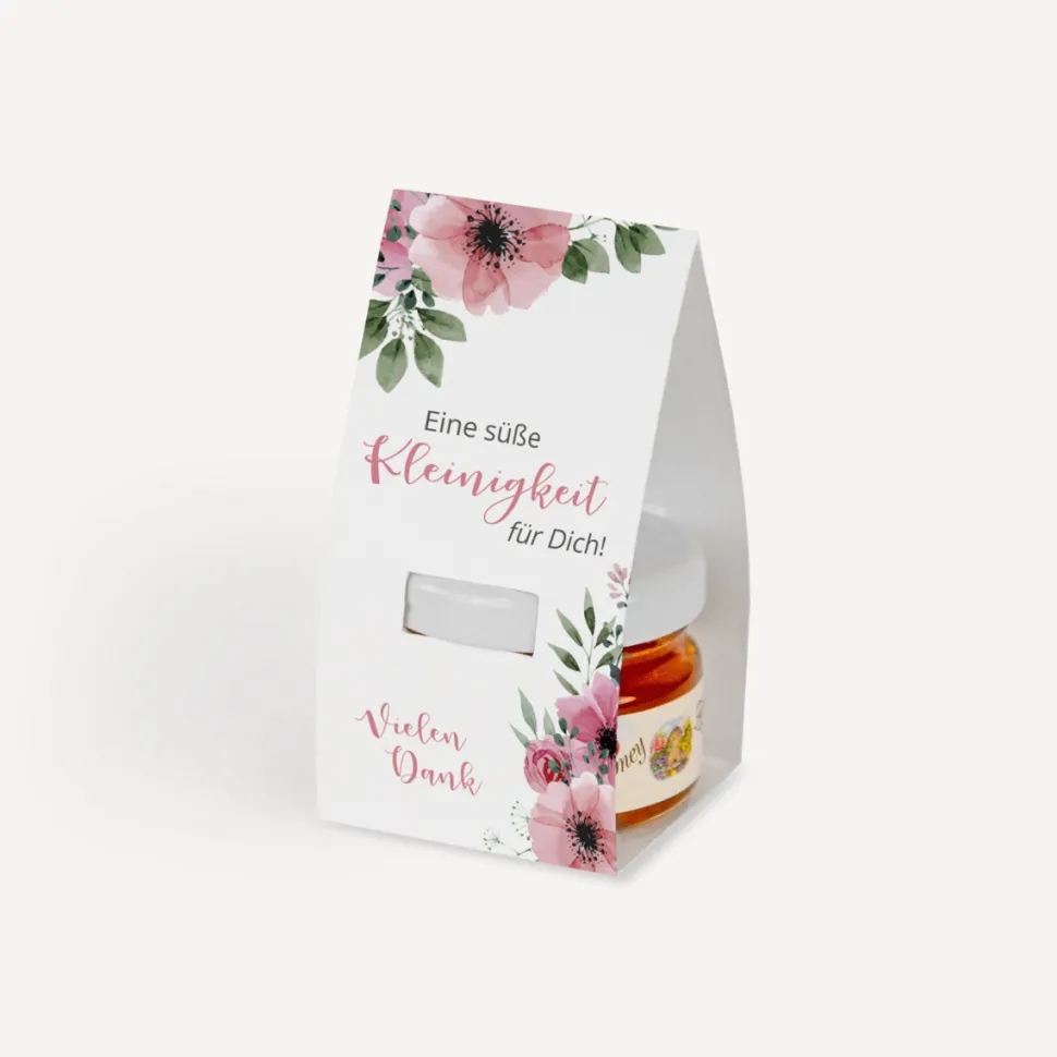 Geschenktäschchen mit Blütenhonig "Bohemian Summer"