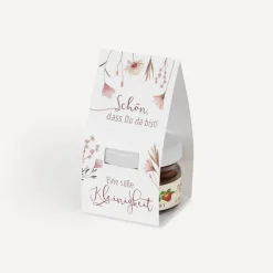 Geschenktäschchen mit Erdbeer Konfitüre