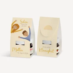 Geschenktäschchen mit Erdbeer Konfitüre
