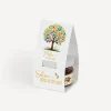 Geschenktäschchen mit Erdbeer Konfitüre "Lebensbaum Bunte Blätter"