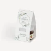 Geschenktäschchen mit Erdbeer Konfitüre "Aquarell Eukalyptus Zweige"
